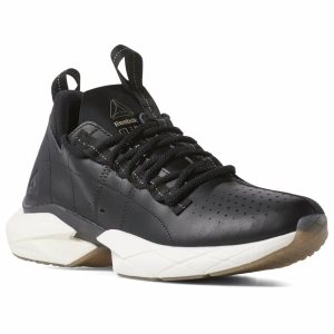 Buty Do Biegania Damskie Reebok Sole Fury Floatride Czarne/Beżowe PL 26FAXLP